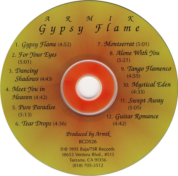 Armik : Gypsy Flame (CD, Album)