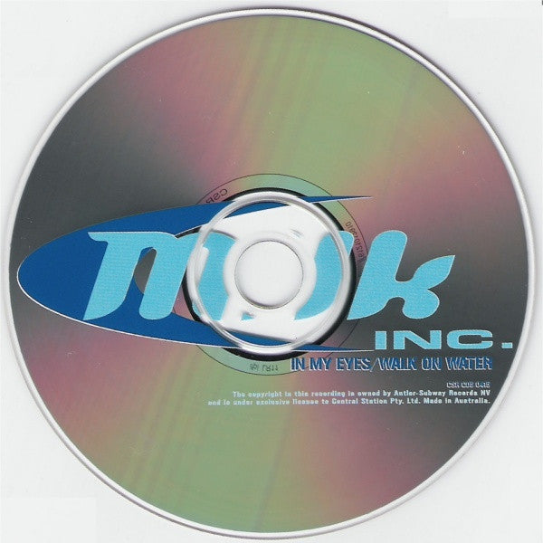 Milk Inc. : In My Eyes / Walk On Water (CD, Single, Enh)