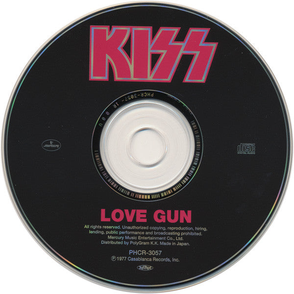 Kiss : Love Gun (CD, Album, RE, RM, Car)