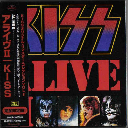 Kiss : Alive II (2xCD, Album, RE, RM, Car)