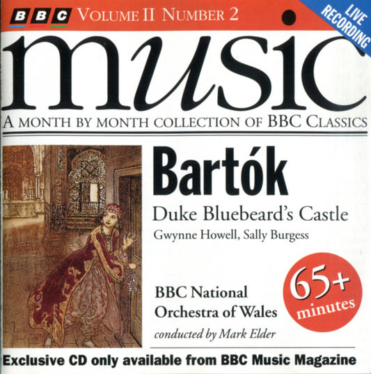 Bartók* – Gwynne Howell, Sally Burgess, BBC National Orchestra Of Wales Conducted By Mark Elder (2) : Duke Bluebeard's Castle (CD)