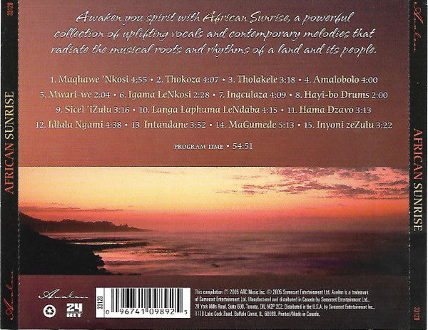 Dumisani "Ramadu" Moyo : African Sunrise (CD)
