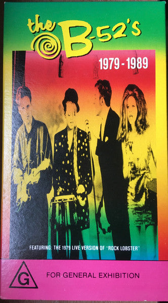 The B-52's : 1979-1989 (VHS, Comp, PAL)