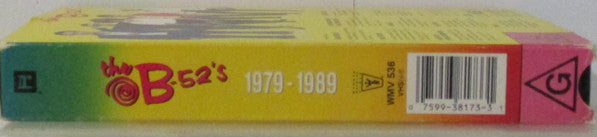 The B-52's : 1979-1989 (VHS, Comp, PAL)