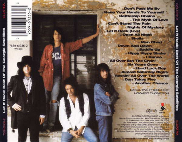 The Georgia Satellites : Let It Rock: Best Of The Georgia Satellites (CD, Comp)