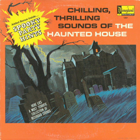 No Artist : Chilling, Thrilling Sounds Of The Haunted House (LP, Album, M/Print, RP)