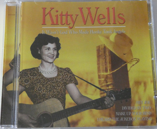Kitty Wells : It Wasn't God Who Made Honky Tonk Angels (CD, Comp)