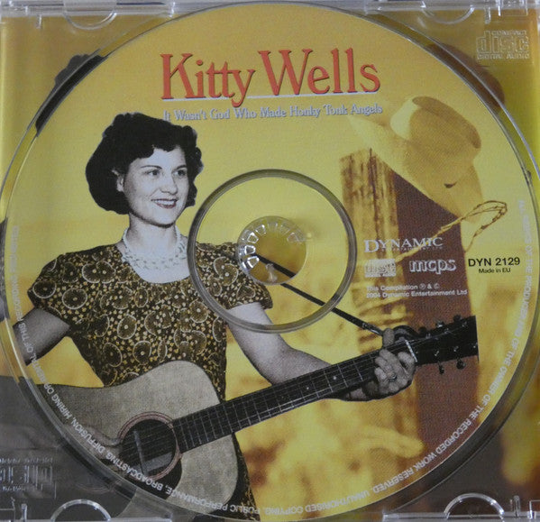Kitty Wells : It Wasn't God Who Made Honky Tonk Angels (CD, Comp)