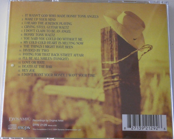 Kitty Wells : It Wasn't God Who Made Honky Tonk Angels (CD, Comp)