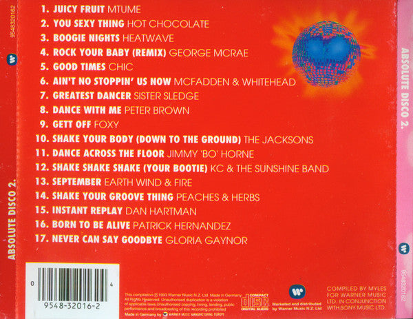 Various : Absolute Disco 2. (CD, Comp)