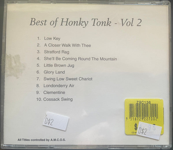 Dixie Land Rag Time Band : The Best Of Honky Tonk Vol 2 (CD, Comp)