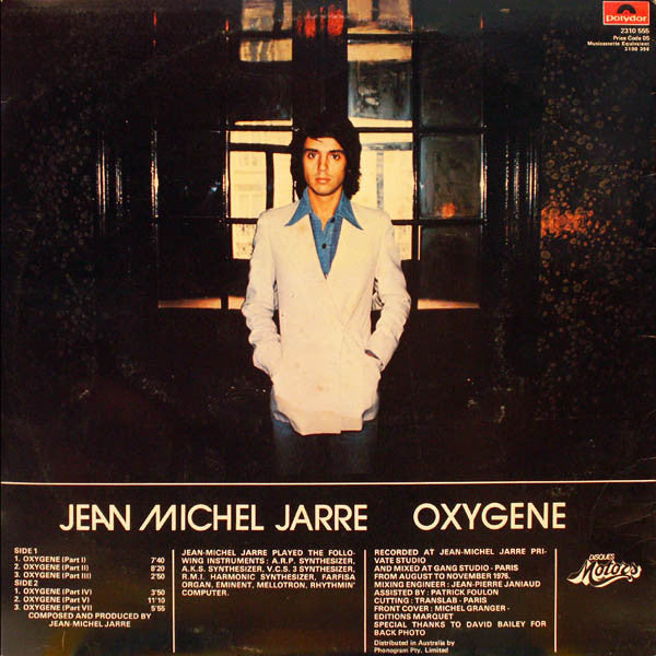 Jean-Michel Jarre : Oxygene (LP, Album)