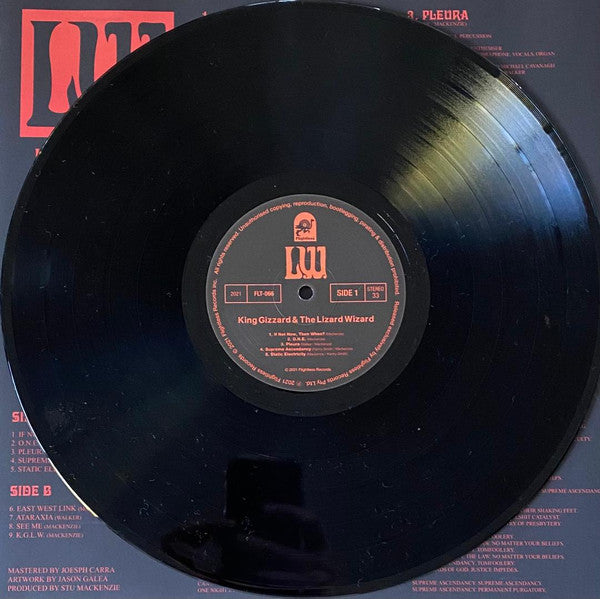 King Gizzard And The Lizard Wizard : L​.​W.  (Explorations Into Microtonal Tuning Volume 3) (LP, Album, Rec)