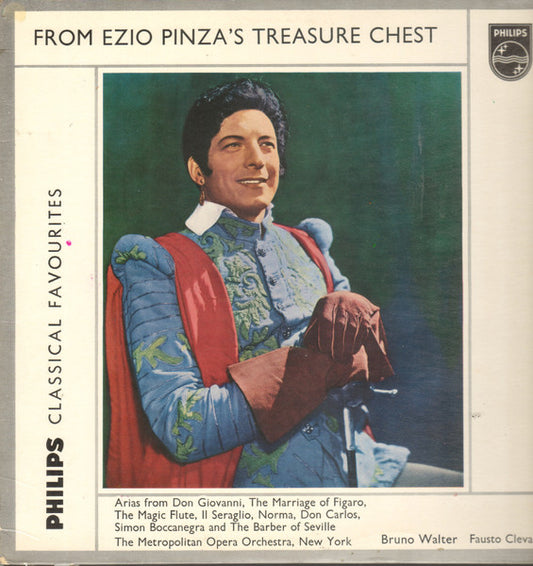Ezio Pinza : From Ezio Pinza's Treasure Chest  (LP, Mono)