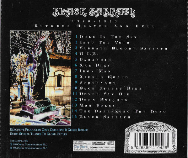 Black Sabbath : Between Heaven And Hell 1970 - 1983 (CD, Comp, RM)