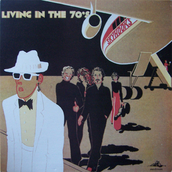Skyhooks : Living In The 70's (LP, Album, RP, Cre)