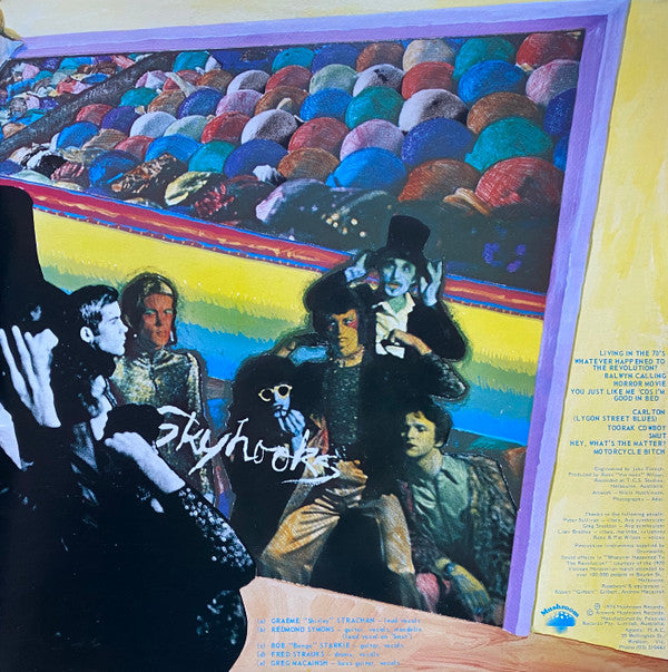 Skyhooks : Living In The 70's (LP, Album, RP, Cre)