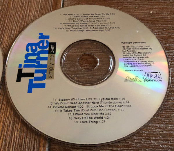 Tina Turner : Simply The Best (CD, Comp, S/Edition + 2xCD)