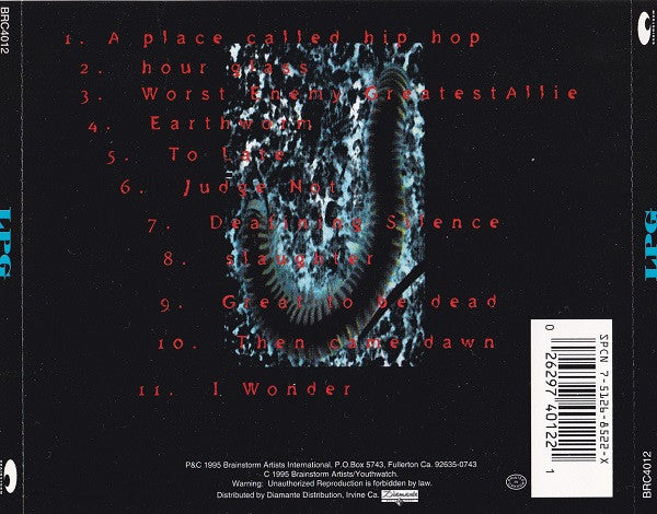 LPG (2) : The Earth Worm (CD, Album)