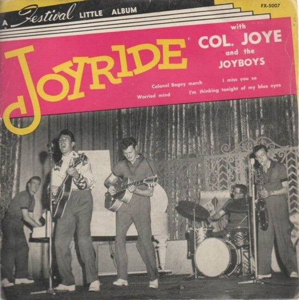 Col Joye : Joyride (7", EP)