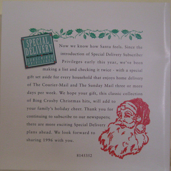 Bing Crosby : Special Delivery For Christmas (CD, Comp)