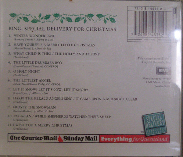 Bing Crosby : Special Delivery For Christmas (CD, Comp)