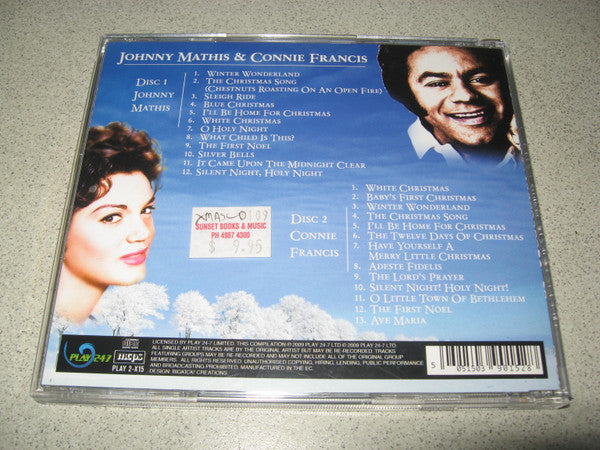 Johnny Mathis & Connie Francis : Johnny Mathis & Connie Francis (2xCD, Comp)