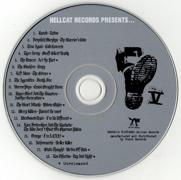 Various : Hellcat Records Presents...Give 'Em The Boot V (CD, Comp)