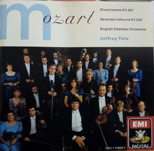 Wolfgang Amadeus Mozart - English Chamber Orchestra, Jeffrey Tate :  Divertimento KV 287; Serenata Notturna KV 239 (CD, Album)