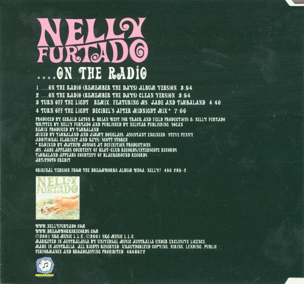 Nelly Furtado : ... On The Radio (CD, Maxi)