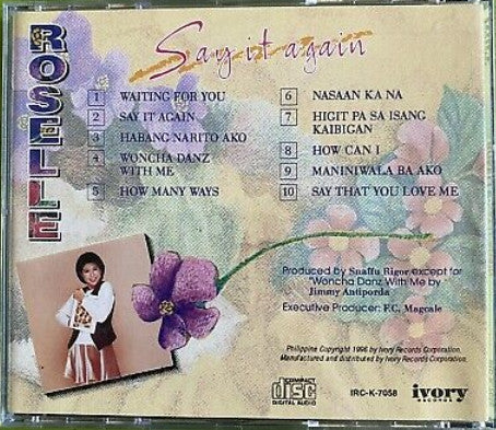 Roselle Nava : Say It Again (CD, Album)