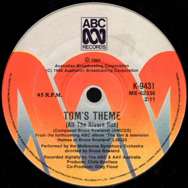 Bruce Rowland (2), Melbourne Symphony Orchestra : Olympic Opening (7", Single)