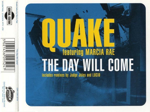 Quake Feat. Marcia Rae : The Day Will Come (CD, Maxi)