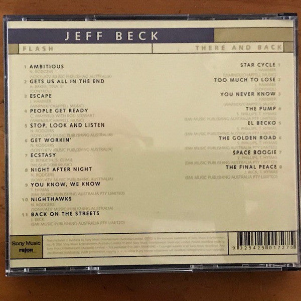 Jeff Beck : Flash / There and Back (CD, Album, RE + CD, Album, RE + Box, Comp)