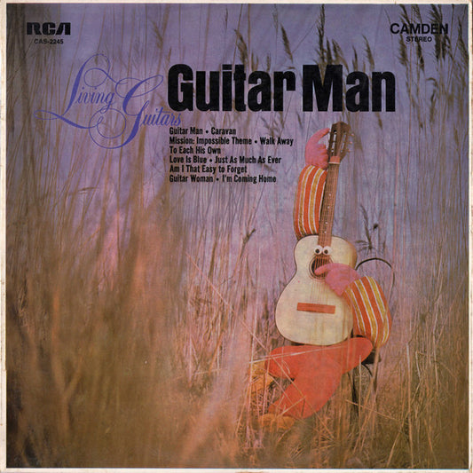 Living Guitars : Guitar Man (LP, Album)