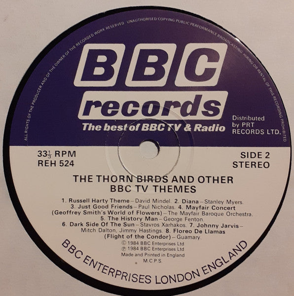 Various : The Thorn Birds And Other BBC TV Themes (LP, Comp)