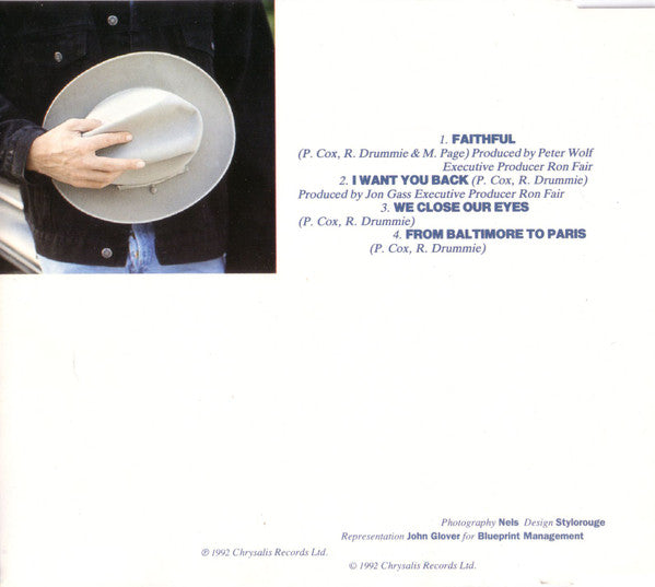Go West : Faithful (CD, Maxi, Yel)