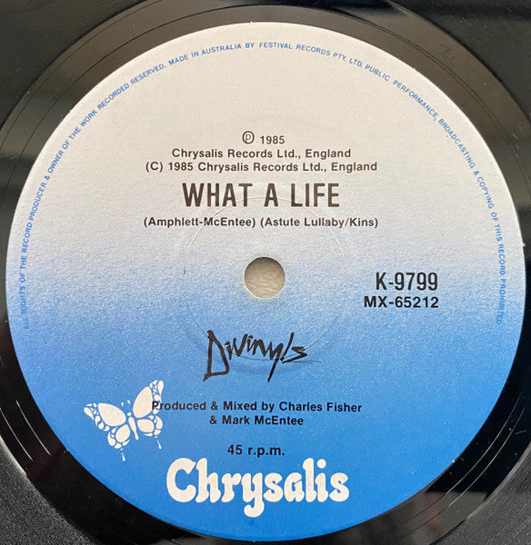 Divinyls : Pleasure & Pain (7", Single)