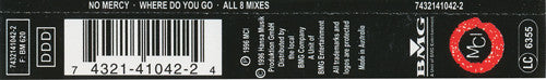 No Mercy : Where Do You Go (CD, Maxi)
