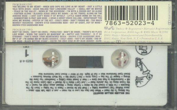 Elvis Presley With Jerry Lee Lewis And Carl Perkins : The Million Dollar Quartet (Cass, Album)