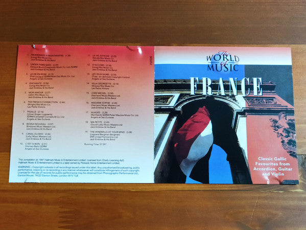 Various : The World Of Music - France (CD, Comp)