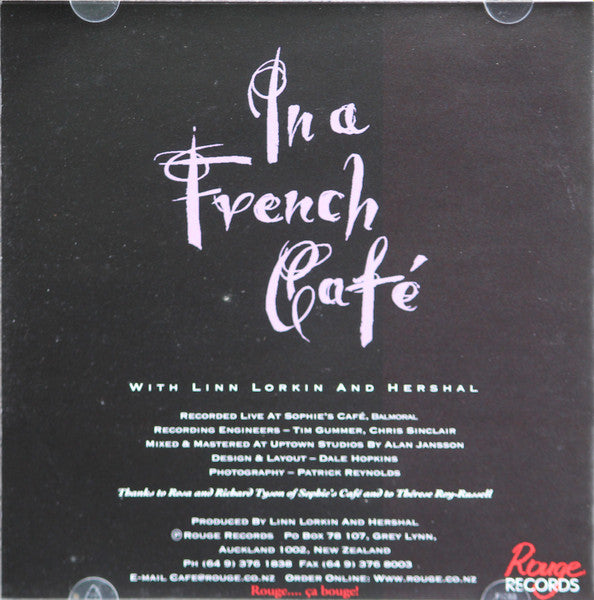 Linn Lorkin And Hershal* : In A French Cafe (CD, Album)