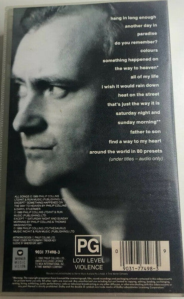 Phil Collins : ...But Seriously, The Videos (VHS, PAL)