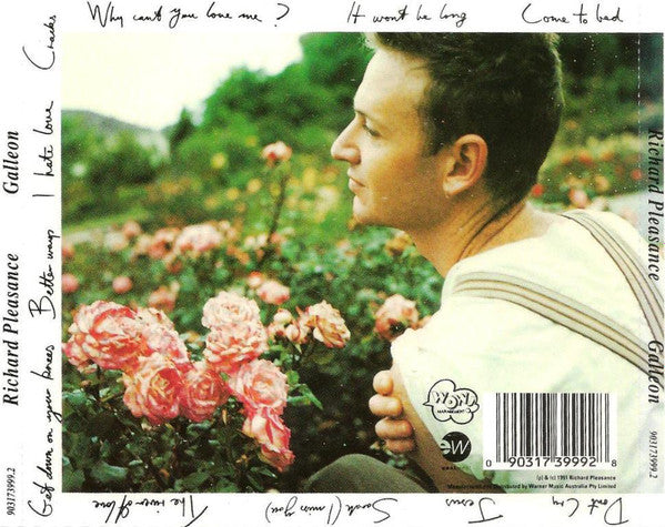 Richard Pleasance : Galleon (CD, Album)