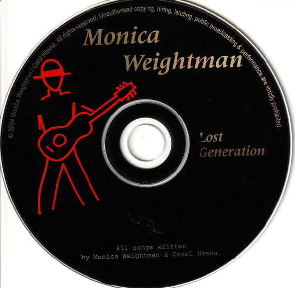 Monica Weightman : Lost Generation (CD, Album)