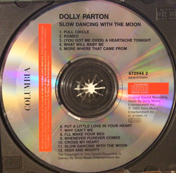 Dolly Parton : Slow Dancing With The Moon (CD, Album)