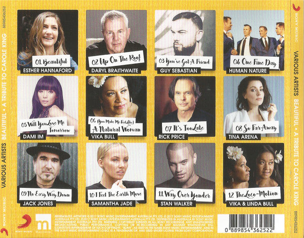 Various : Beautiful - A Tribute To Carole King (CD, Comp)