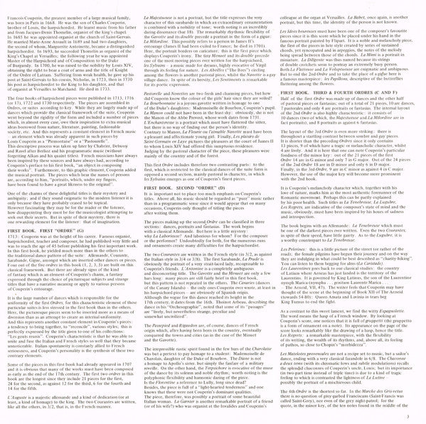 François Couperin : First Book Of The Harpsichord (4xLP, Album, Club, RE + Box)