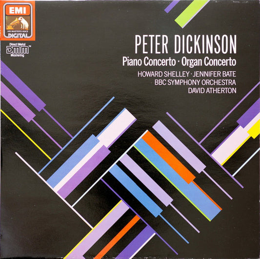 Peter Dickinson, Howard Shelley · Jennifer Bate, BBC Symphony Orchestra, David Atherton (2) : Piano Concerto · Organ Concerto (LP, Album)