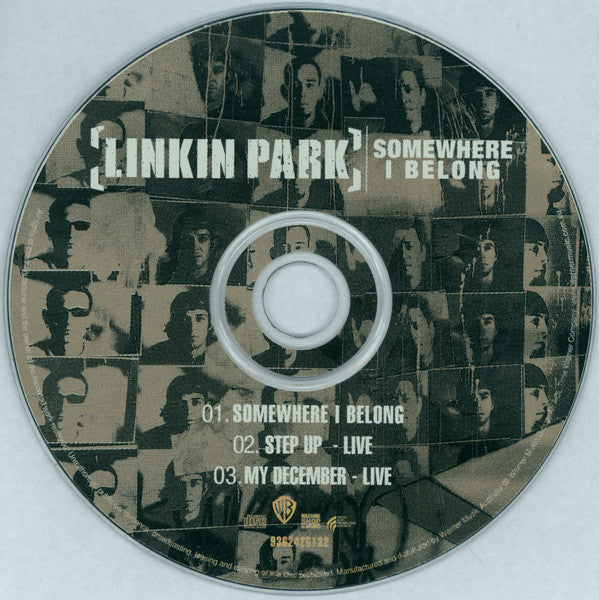 Linkin Park : Somewhere I Belong (CD, Single)